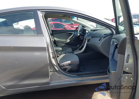 2013 Hyundai Elantra Gls z USA, uszkodzony, nr VIN 5NPDH4AE9DH295703